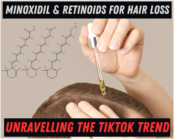 minoxidil and retinoic acid for hair loss treatment